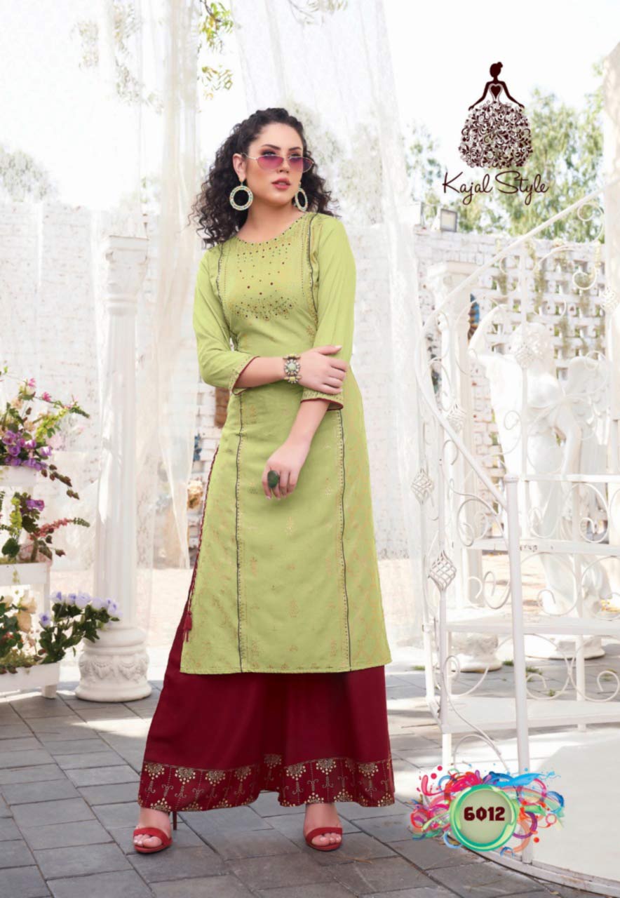 Kajal F Season's Vol-6 Wholesale Kurti Supplier Kajal F Season's Vol-6 Wholesale Kurti Supplier
